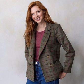 Women's LC Lauren Conrad Double Breasted Blazer