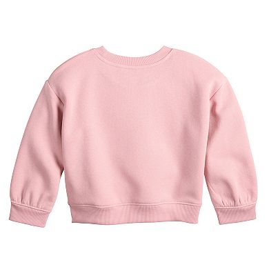 Baby & Toddler Girl Jumping Beans® Embellished Crew Sweatshirt