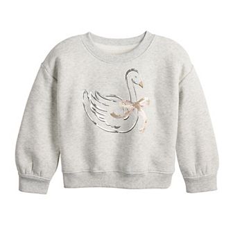 Baby & Toddler Girl Jumping Beans® Embellished Crew Sweatshirt