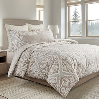 Levtex Home Becker Taupe Duvet Cover Set