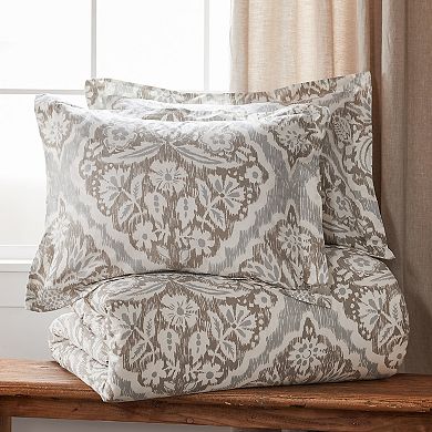 Levtex Home Becker Taupe Duvet Cover Set