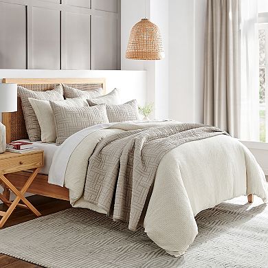 Levtex Home Reede Muslin Cream Comforter Set