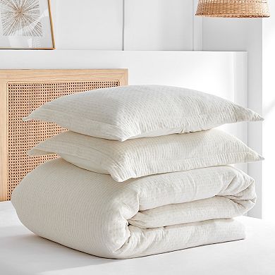 Levtex Home Reede Muslin Cream Comforter Set