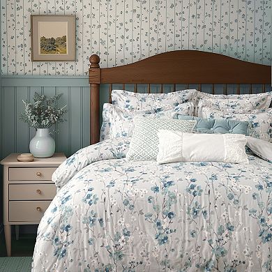 Levtex Home Florina Duvet Cover Set with Euro Shams