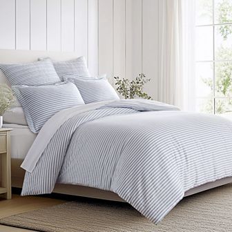 Levtex Home Tobago Stripe Blue Comforter Set