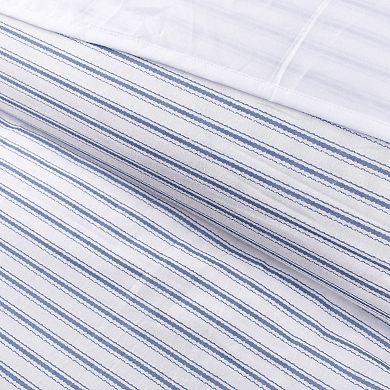 Levtex Home Tobago Stripe Blue Duvet Cover Set