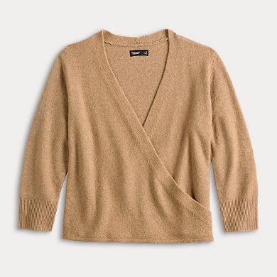 Women's Simply Vera Vera Wang Luxe Cashmere Blend 4-Way Cardigan