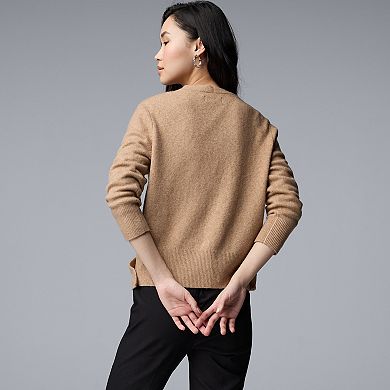 Women's Simply Vera Vera Wang Luxe Cashmere Blend 4-Way Cardigan