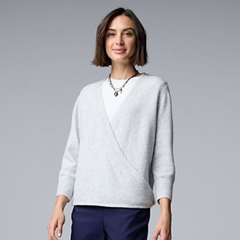 Women's Simply Vera Vera Wang Luxe Cashmere Blend 4-Way Cardigan