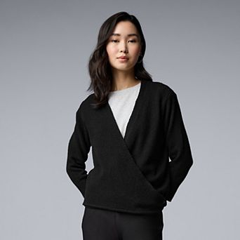 Women's Simply Vera Vera Wang Luxe Cashmere Blend 4-Way Cardigan