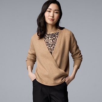 Women's Simply Vera Vera Wang Luxe Cashmere Blend 4-Way Cardigan