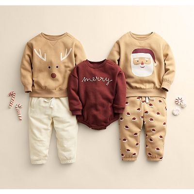 Baby Little by Lauren Conrad Long Sleeve Ringer Bubble Romper