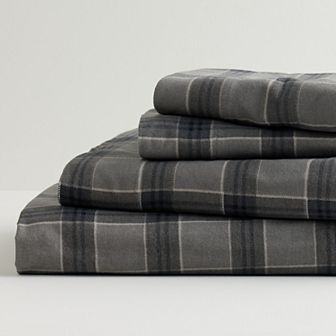 Cuddl Duds® Cotton Flannel Sheet Set with Pillowcases