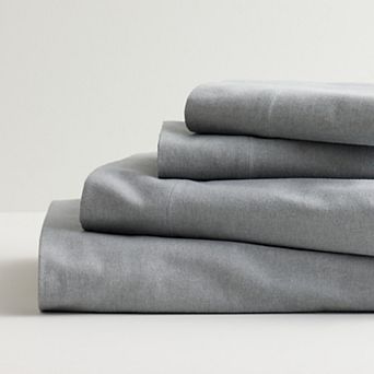 Cuddl Duds® Heavyweight Cotton Flannel Sheet Set with Pillowcases