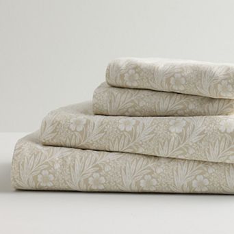 Cuddl Duds® Cotton Flannel Sheet Set with Pillowcases