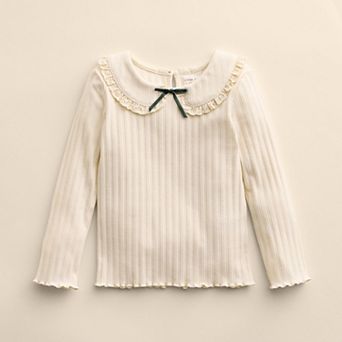 Baby & Toddler Girl Little Co. by Lauren Conrad Collared Rib Tee