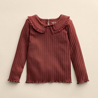 Baby & Toddler Girl Little Co. by Lauren Conrad Collared Rib Tee