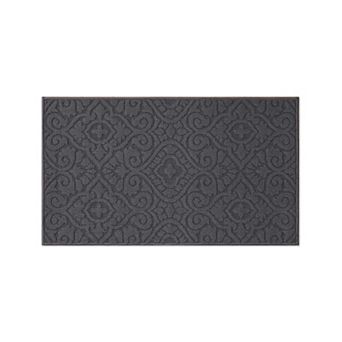 Laura Ashley Feya Solid Hi-Low Tufted Washable Skid-Resistant Runner Rug