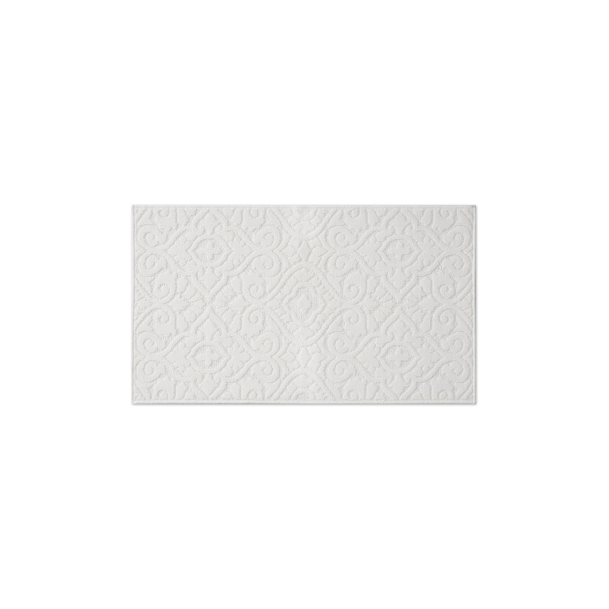 Laura Ashley Hi-Low Tufted 26 x 96 Washable Skid-Resistant Runner Rug,