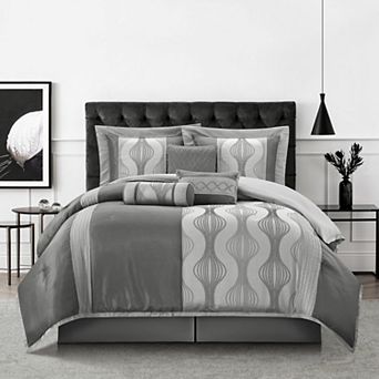 Nanshing Kath 7 pc Jacquard Comforter Set