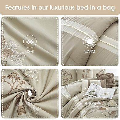 Nanshing Anissa 7-Piece Floral Comforter Set