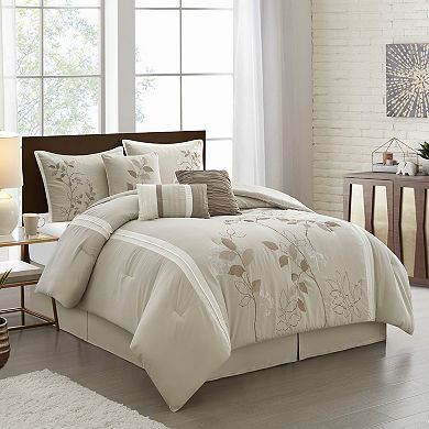 Nanshing Anissa 7-Piece Floral Comforter Set
