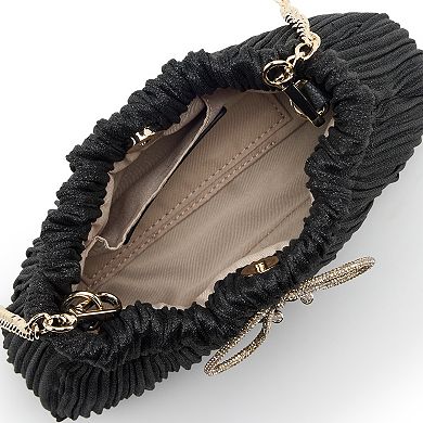 LC Lauren Conrad Winter Ruffle Crossbody Bag