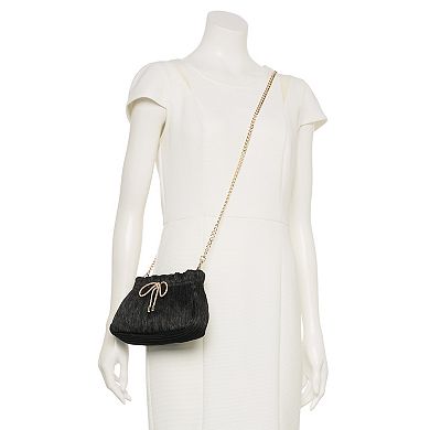LC Lauren Conrad Winter Ruffle Crossbody Bag