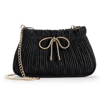 LC Lauren Conrad Winter Ruffle Crossbody Bag