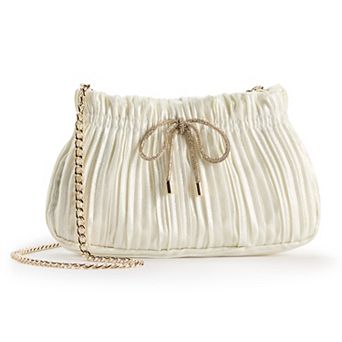 LC Lauren Conrad Winter Ruffle Crossbody Bag