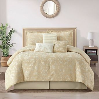 Nanshing Bruno 7 pc Floral Comforter Set