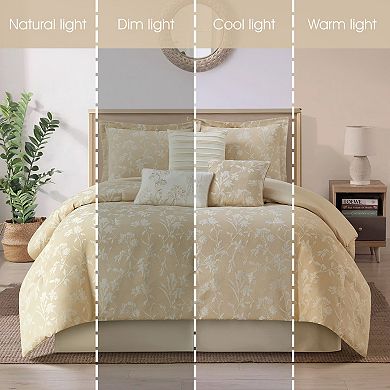 Nanshing Bruno 7-Piece Floral Comforter Set