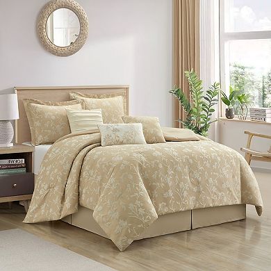 Nanshing Bruno 7-Piece Floral Comforter Set