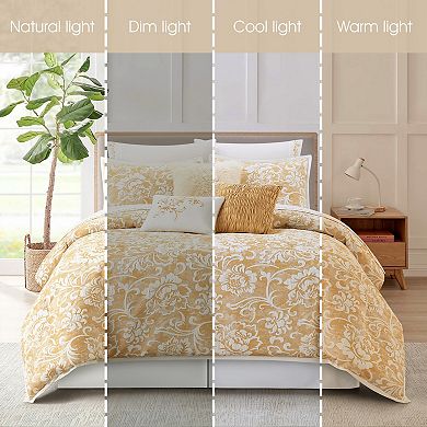 Nanshing Gauda 11-Piece Floral Comforter Set