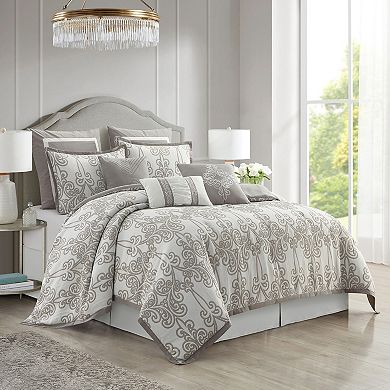 Nanshing Dilona 9-Piece Jacquard Comforter Set