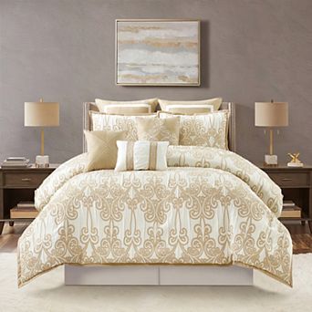 Nanshing Dilona 9 pc Jacquard Comforter Set