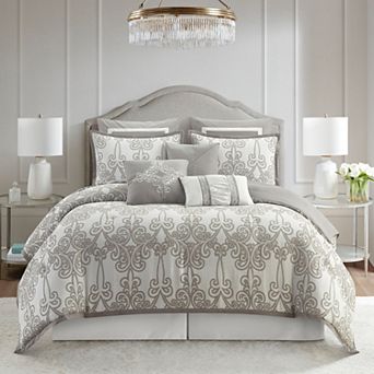 Nanshing Dilona 9 pc Jacquard Comforter Set