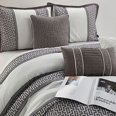 Nanshing Fiyero 7-Piece Geometric Comforter Set