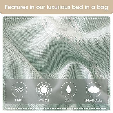 Nanshing Siona 8-Piece Leaves Comforter Set