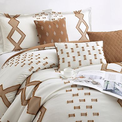 Nanshing Pantissa 7-Piece Clip Geometric Comforter Set