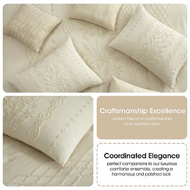 Nanshing Amalthea 7-Piece Leaves Comforter Set