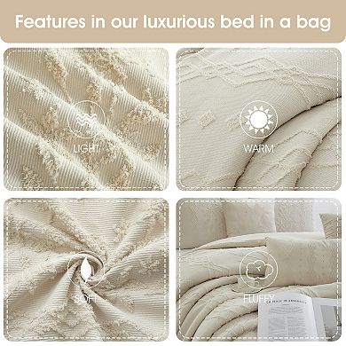 Nanshing Amalthea 7-Piece Leaves Comforter Set