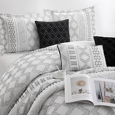 Nanshing Apatite 7-Piece Geometric Comforter Set