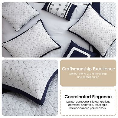 Nanshing Novalie Geometric Comforter Set