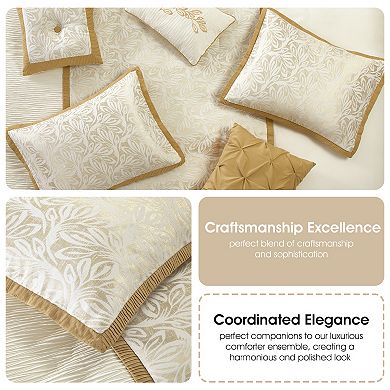 Nanshing Pillar 9-pc. Comforter & Curtain Set