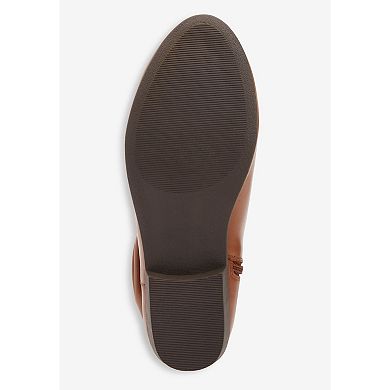 Comfortview Women's The Monica Wide Calf Leather Boot