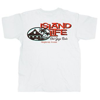 Old Guys Rule Island Life Tshirt