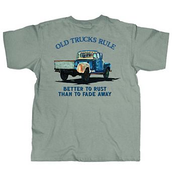 Old Guys Rule Old Trucks Rule Tshirt