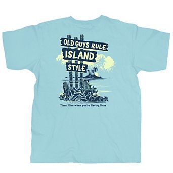 Old Guys Rule Island Style Tshirt