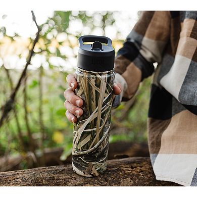 Mossy Oak Shadow Grass Habitat 22 oz Stainless Steel Water Bottle